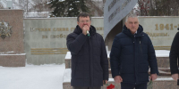 Митинг, посвящённый снятию блокады Ленинграда - Ашинский район