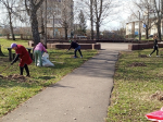 Весенние субботники продолжаются в учреждениях культуры Ашинского района